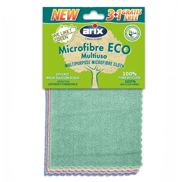 Chiffon microfibre polyvalent Arix 3 +1