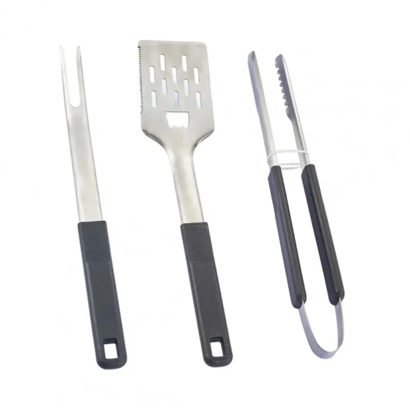 Set de 3 accessoires pour barbecue Texas en inox