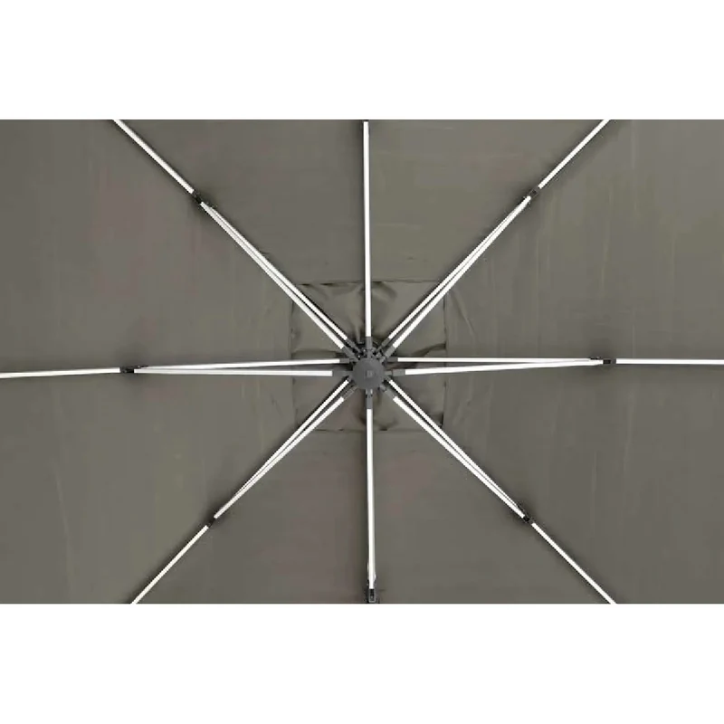 Parasol Viro 4x4m anthracite