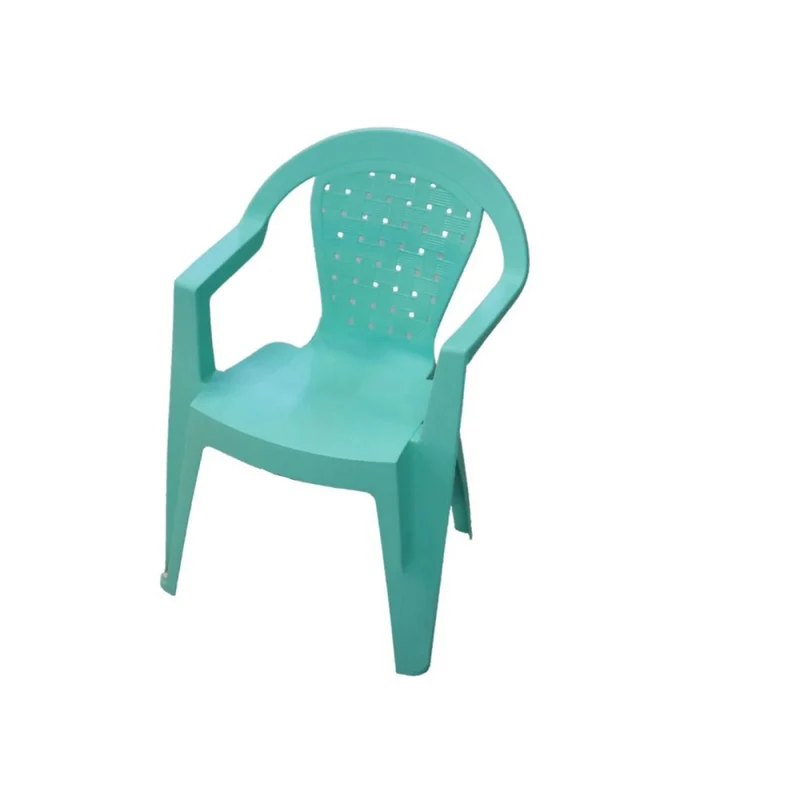 Chaise enfant verte 36x30x50h cm