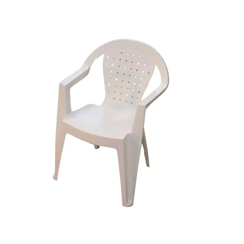 Chaise enfant blanche 36x30x50h cm