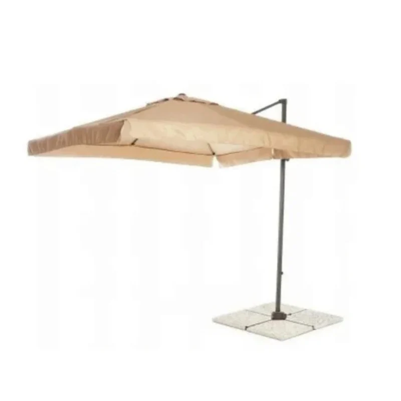 Parasol Venice 3x3m anthracite/écru