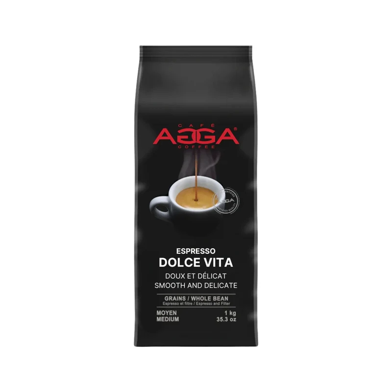 Café moulu Dolce Vita 1 kg - AGGA