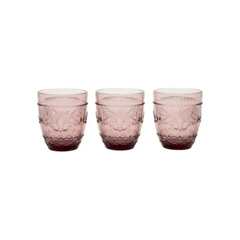 Lot de 3 verres Noblesse Violet 300 cc