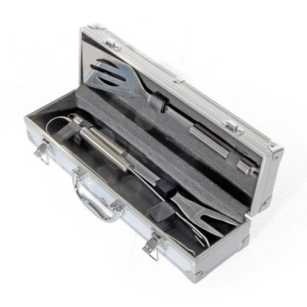 Mallette d'accessoires pour barbecue 3 pièces