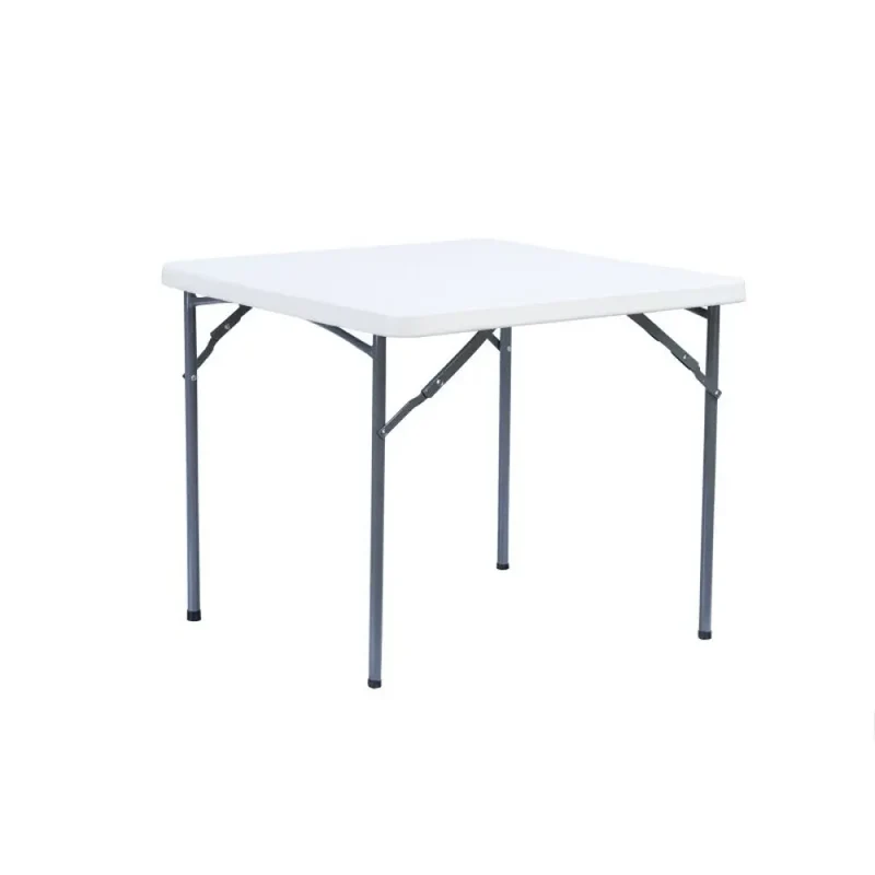 Table de restauration pliante 86 x 86 x 74 h cm