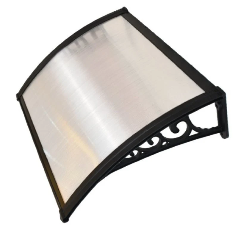 Abri nid d'abeille Naxos en polycarbonate et aluminium 120x80 cm