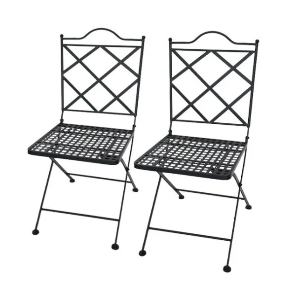 Lot de 2 chaises pliantes Taormina 90x41,5 cm