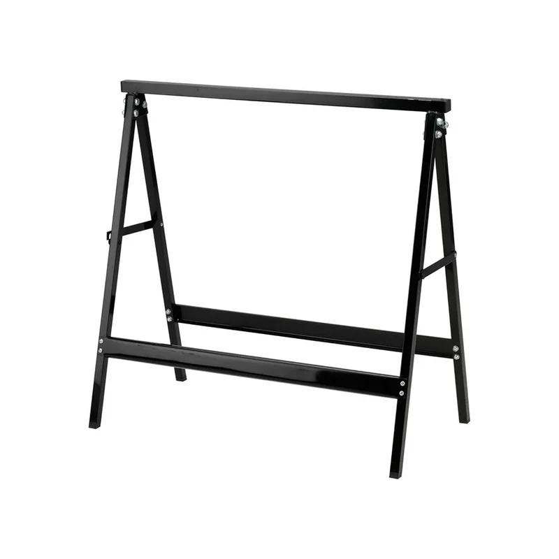 Chevalet en acier noir 76x37x78h cm