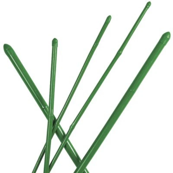 Cannes de bambou plastifiées pour support de plantes Ø 2,0-2,2 cm h 210 cm
