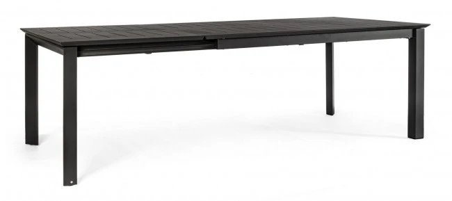 Table basse extensible Konnor anthracite m 160-240x100x76h