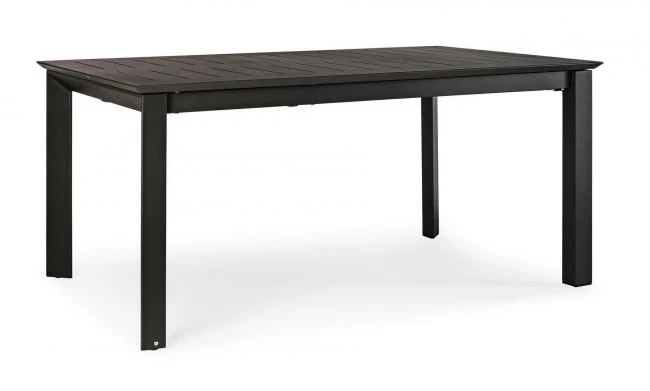 Table basse extensible Konnor anthracite m 160-240x100x76h