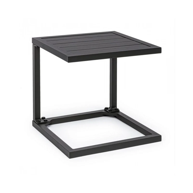 Table de jardin Hilde anthracite 40x40x40h cm