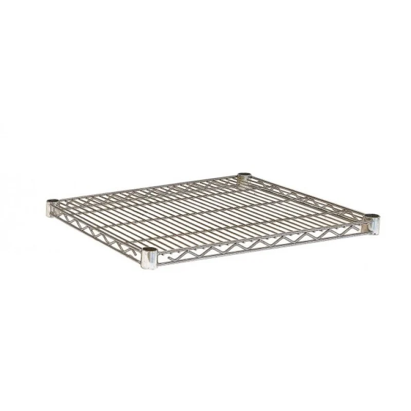 Plateau carré Chrome Lux 45x45 cm