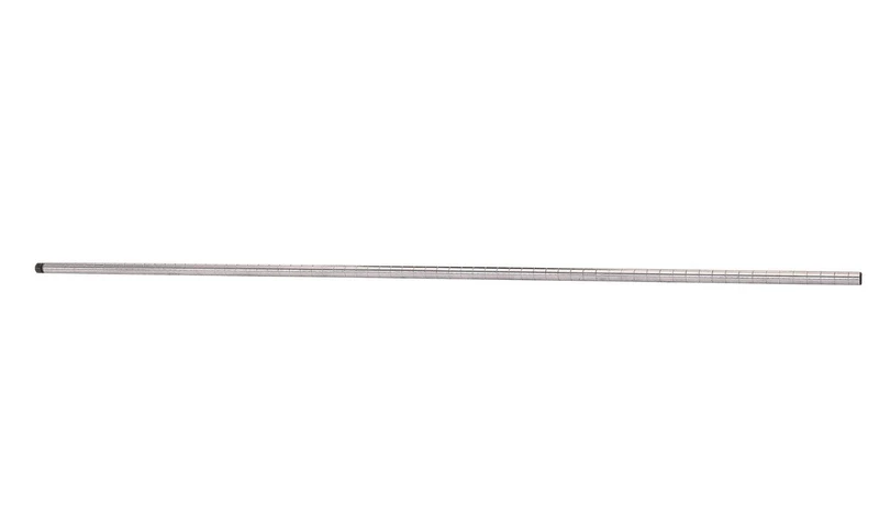 Cromo Lux montant 175h cm en acier chromé