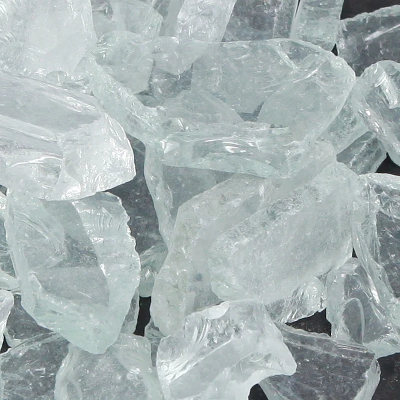 Pierres décoratives naturelles en verre 550 gr Flortis