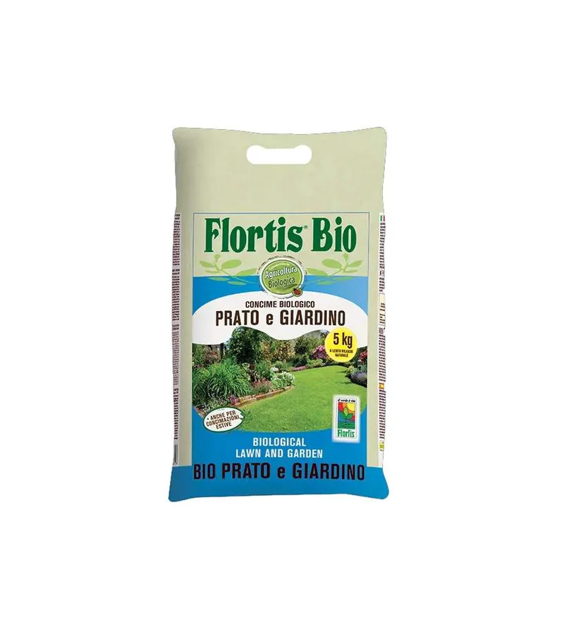 Engrais granulaire pour pelouse et jardin 5 kg Flortis