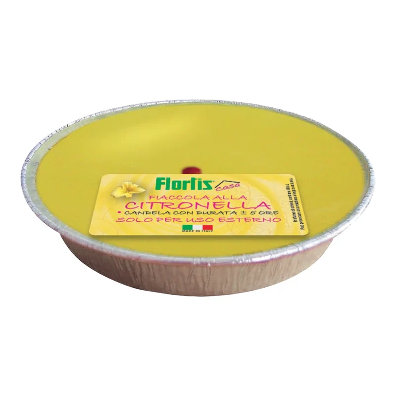 Torche citronnelle Flortis aluminium 11 cm