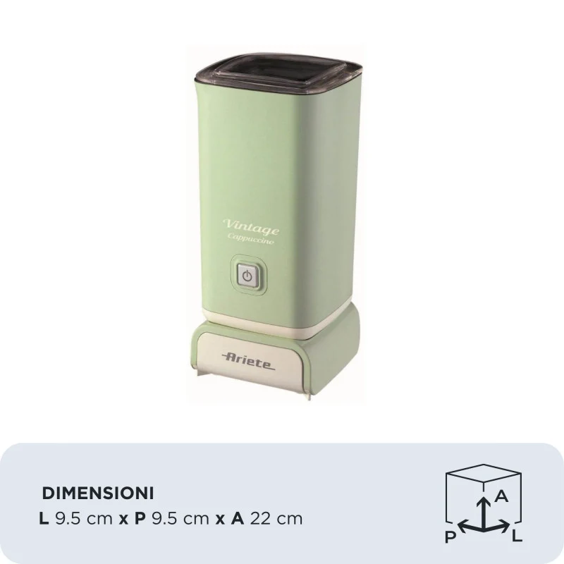 Cappuccinatore vintage vert Ariete
