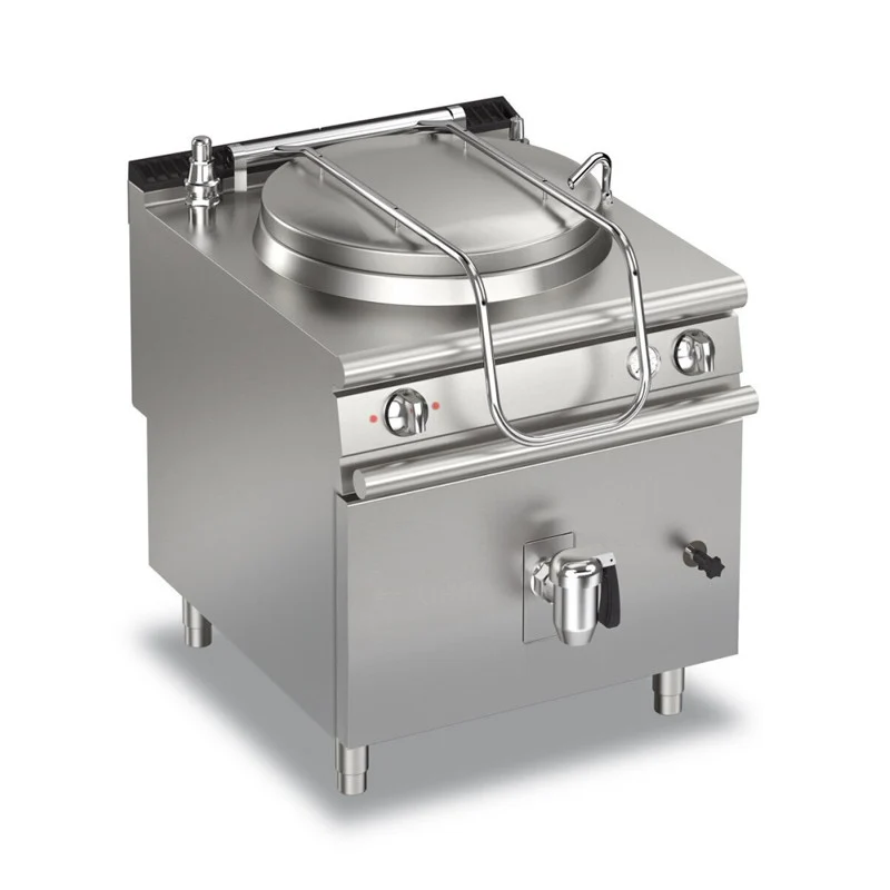 Marmite électrique - Chauffe indirecte - 50 L - Largeur 600 mm - Gamme QUEEN 900 - 90QPFEI650S - Baron