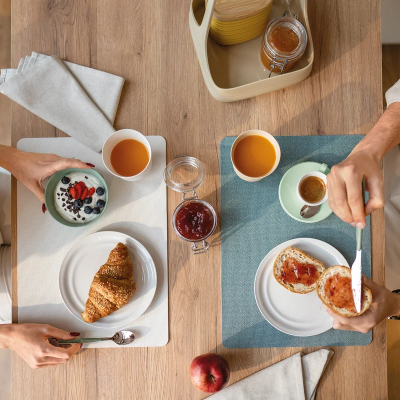 Set de table double 43x30 cm blanc