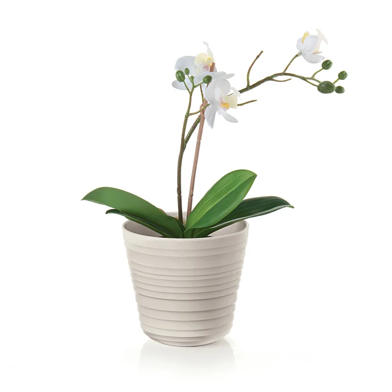 Cache-pot simple Tierra Ø 12 x h 12 cm 1L