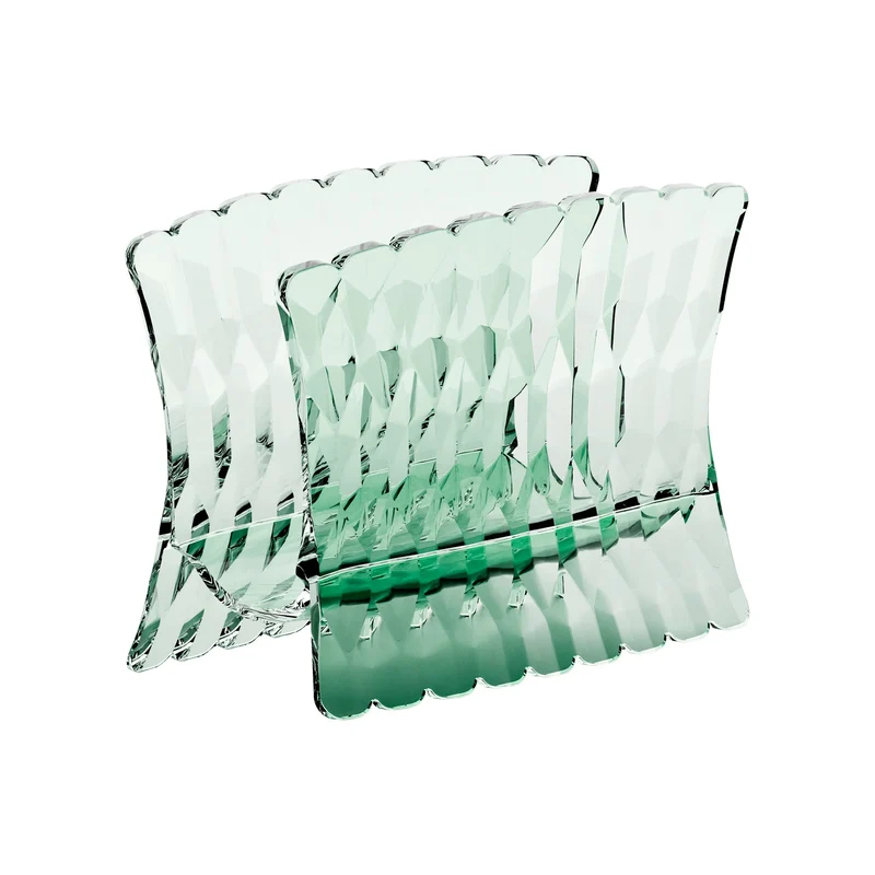 Porte-serviettes Vanity couleur vert matcha 15,2x7,6x h11 cm