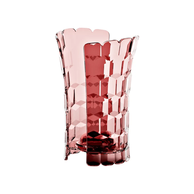 Porte verre universel Vanity couleur mauve 12 x 10,3 x H 18,3 cm