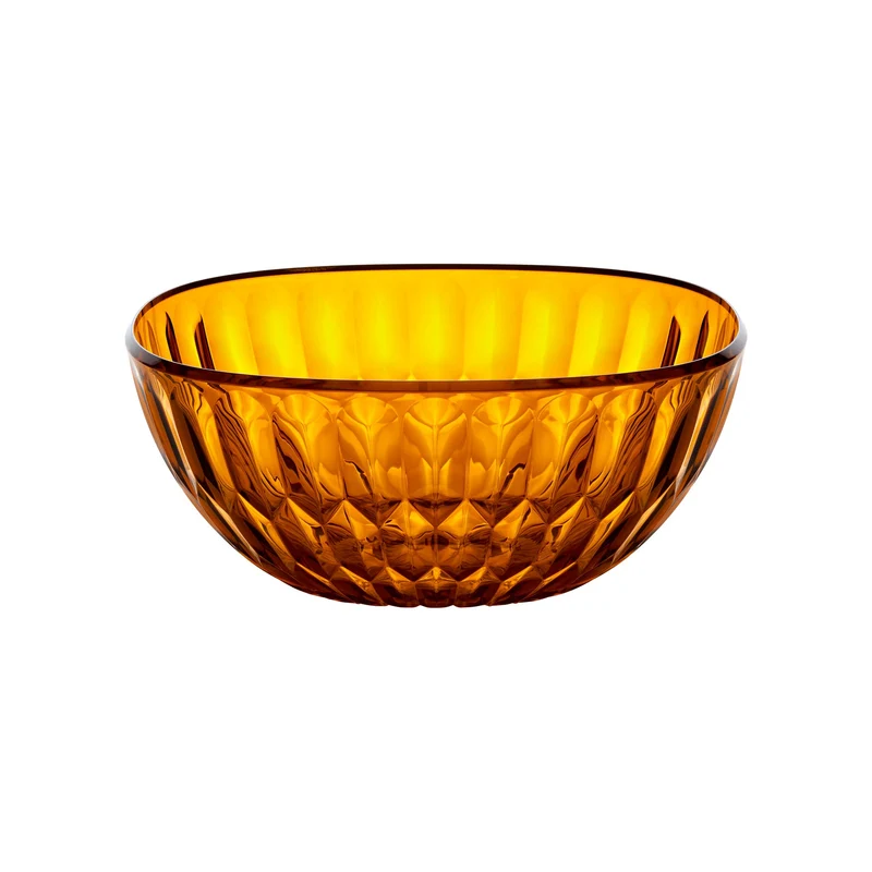 Conteneur Vanity Ø30 cm couleur caramel 30x30xh12,9 cm
