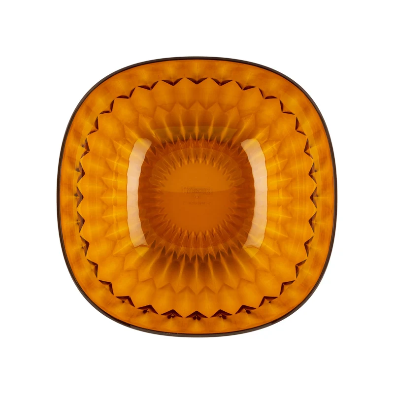 Conteneur Vanity Ø30 cm couleur caramel 30x30xh12,9 cm