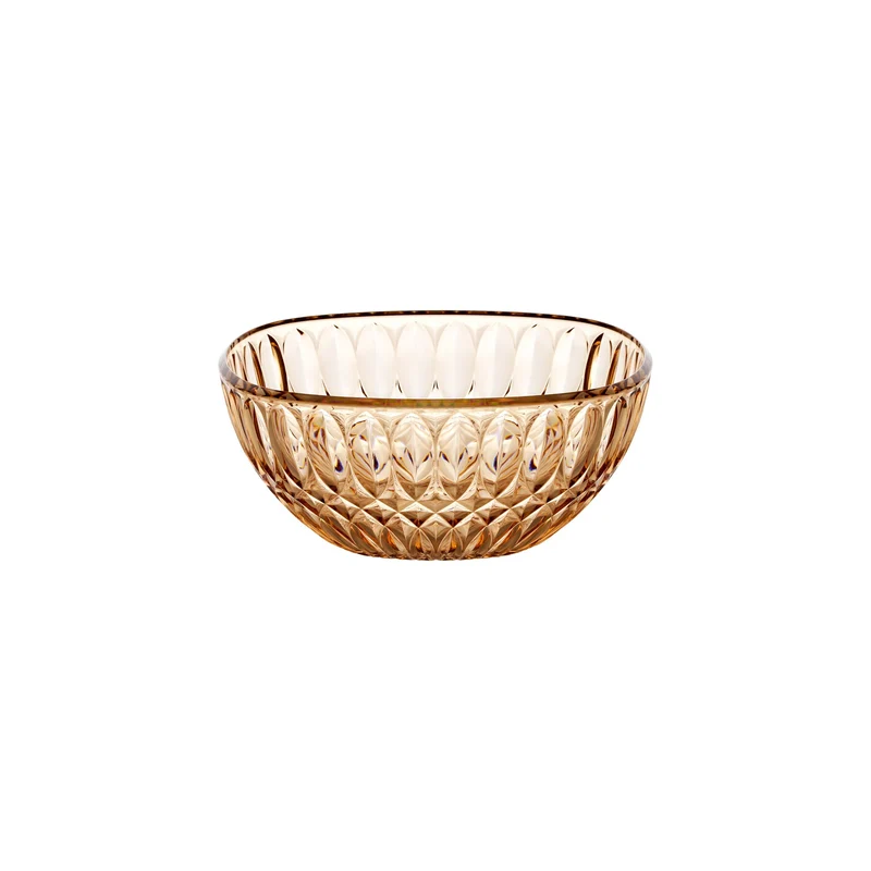 Conteneur Vanity Ø21 cm coloris rose poudré 21x21xh9,3 cm