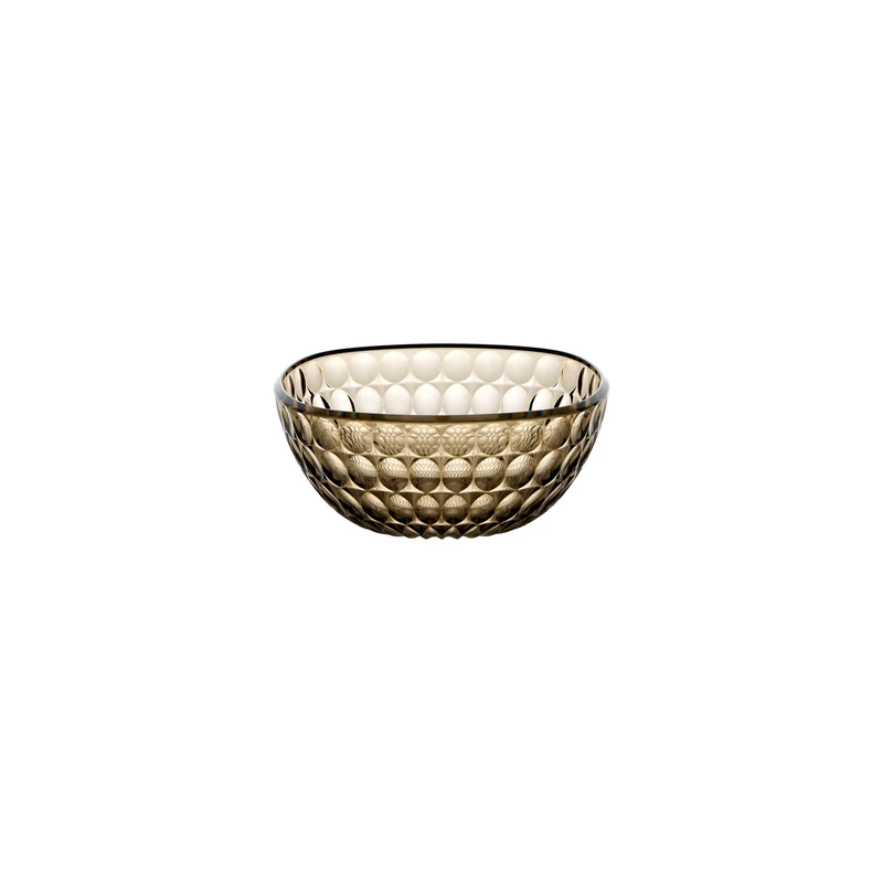 Conteneur Vanity Ø16 cm couleur fumée 16 x 16 x H 7 cm