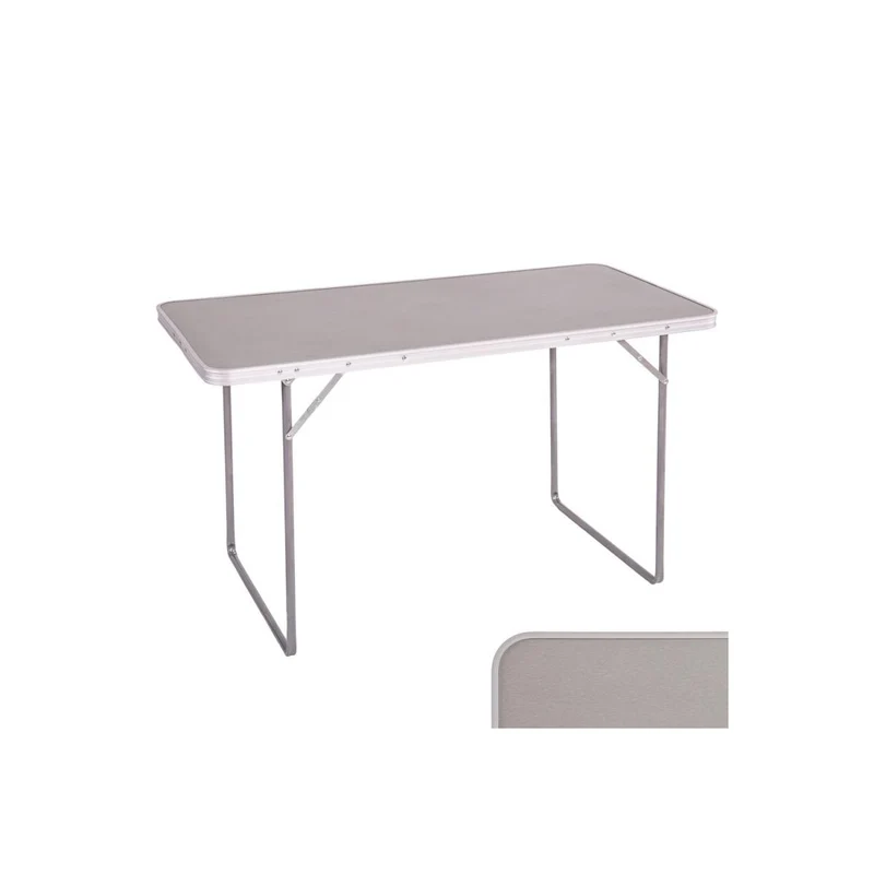Table pliante fer-bois 120x60x70
