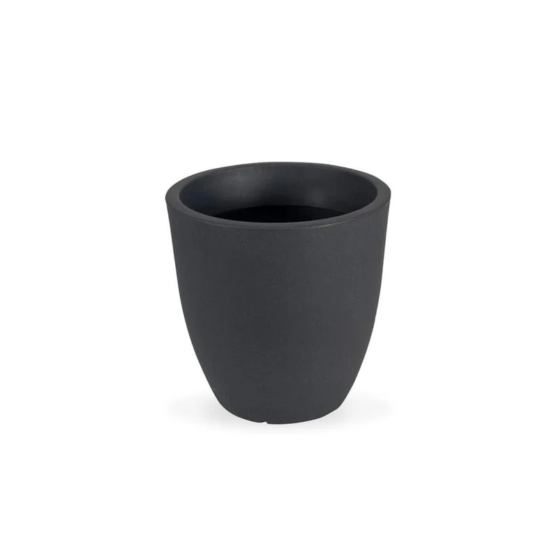 Vase haut Orione d.40 h40 anthracite
