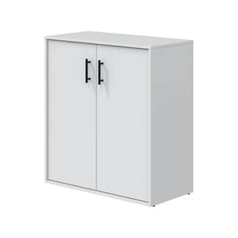 ARMOIRE BAS EN KIT MÉLAMINE BLANC CHAUD 18MM 360X800X720HMM