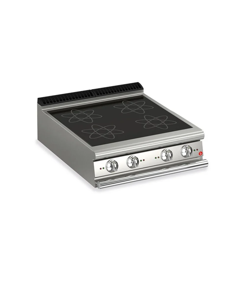 Plaque de cuisson à induction - 4 zones - Largeur 800 mm - Gamme QUEEN 700 - 90QPCIND801 - Baron