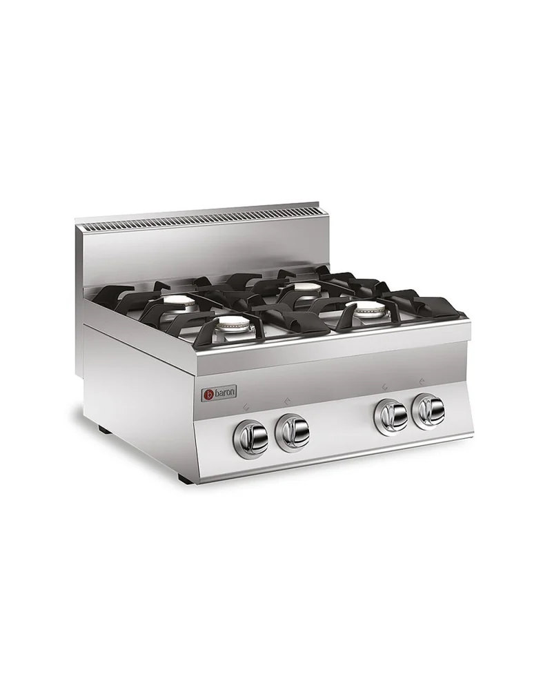 Plaque de cuisson - Top 4 feux vifs gaz - Gamme 650 - 60PCG822 - Baron