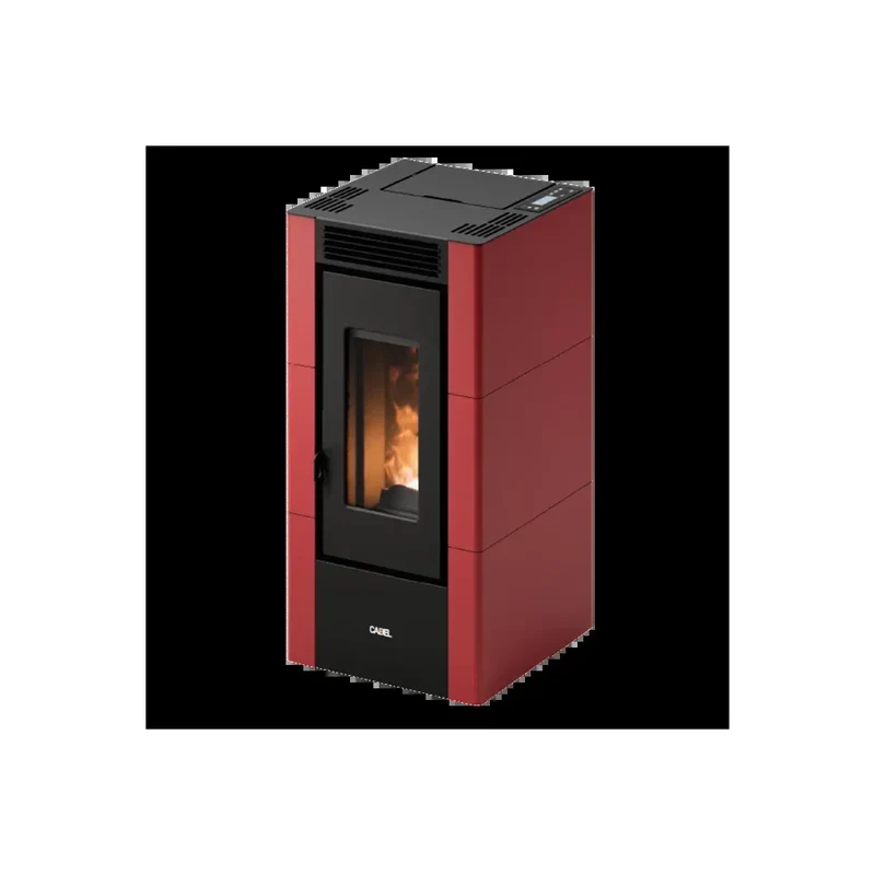 POÊLE À PELLETS CRISTAL 6 ROUGE 5,5KW