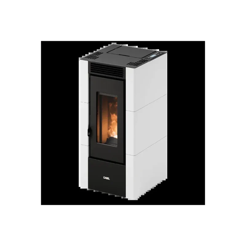 POÊLE À PELLETS CRISTAL 6 BLANC 5,5KW