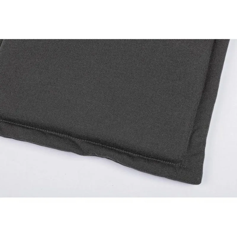 Coussin d'assise rectangulaire anthracite