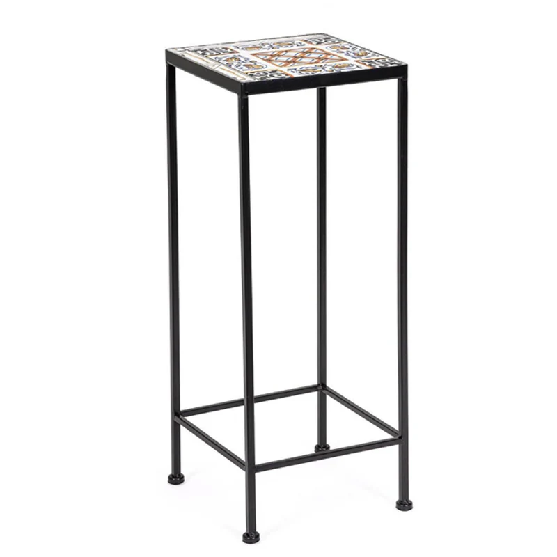 Table basse carrée 23x23x57H en céramique