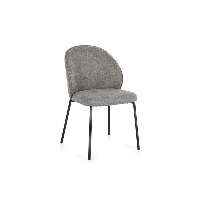 Chaise pliante gris foncé 54x60x83 cm