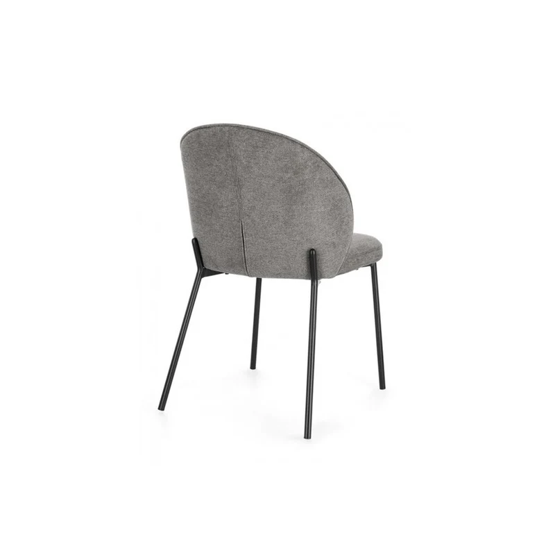 Chaise pliante gris foncé 54x60x83 cm