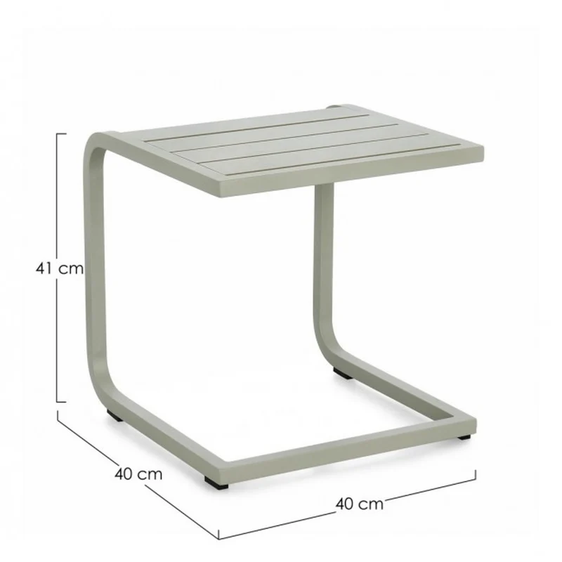Table de jardin brise 40x40 cm