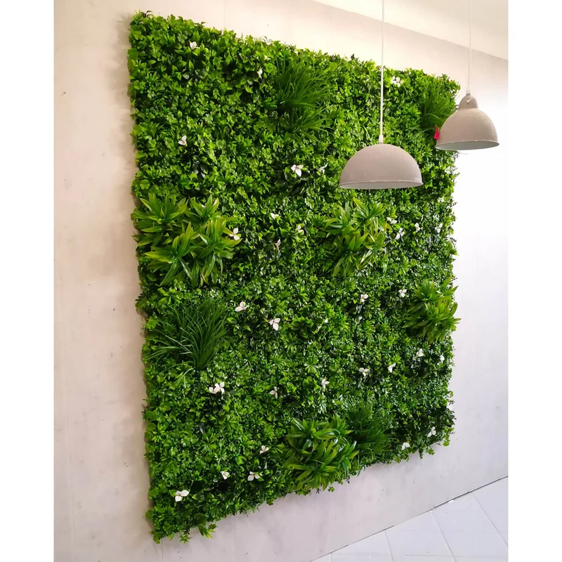 Panneau synthétique vert 100x100 cm