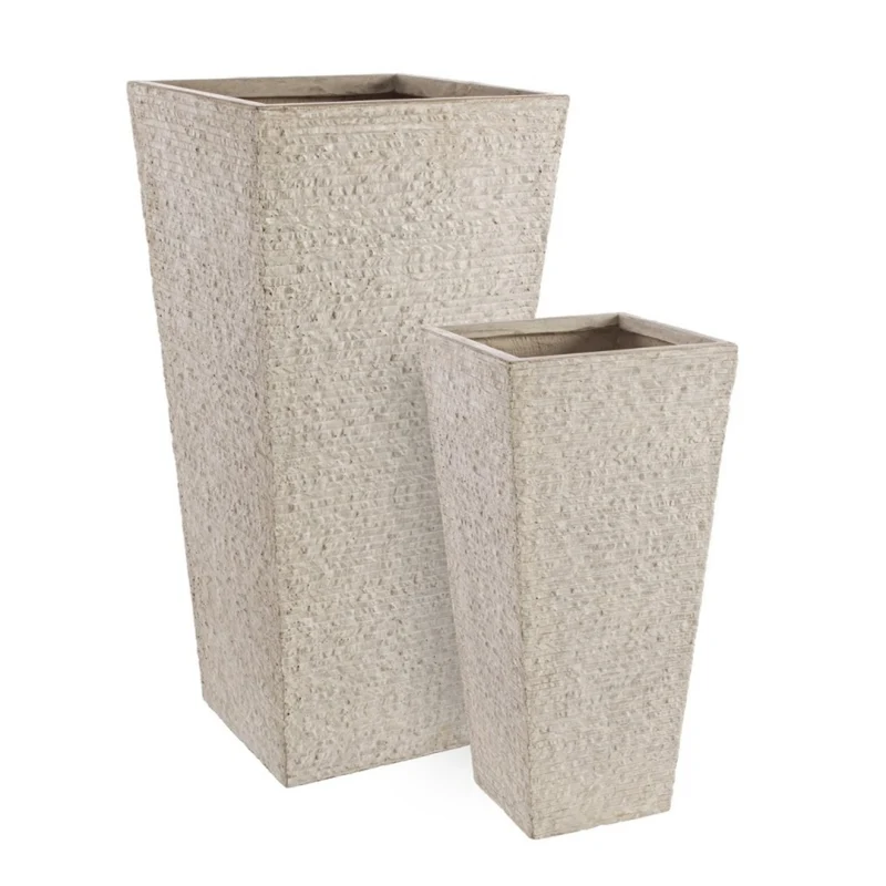 Vase décoratif en fibre de verre 32x65