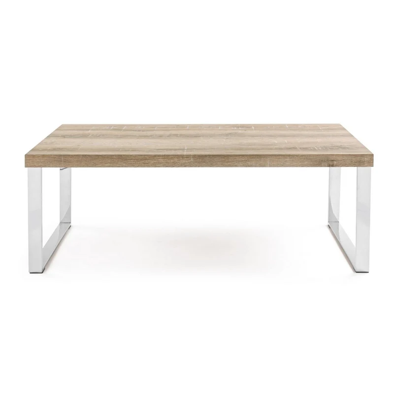 Table basse rectangulaire 100x50 cm en bois