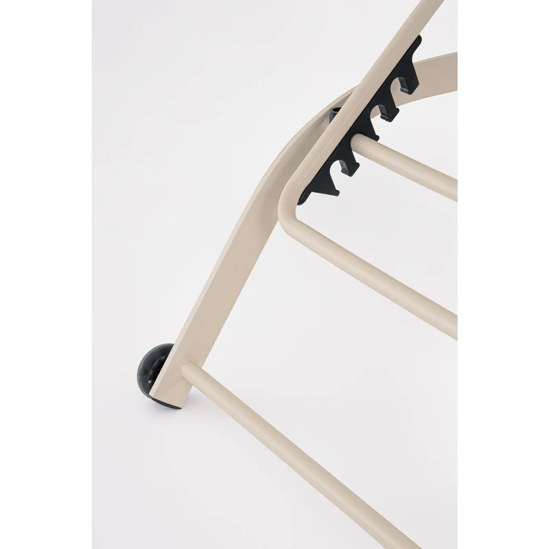 Transat inclinable 70x182 cm beige