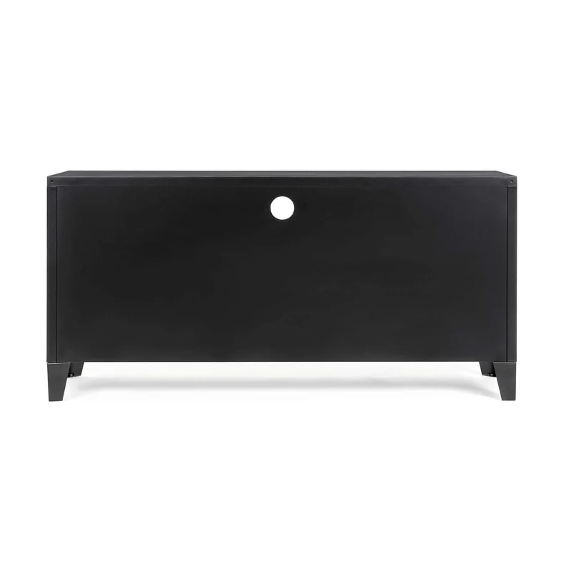 Meuble TV 120,5 x 58,5 cm, noir