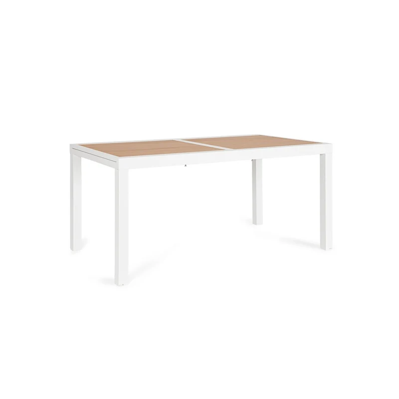 Table extensible 160-240x90 blanc
